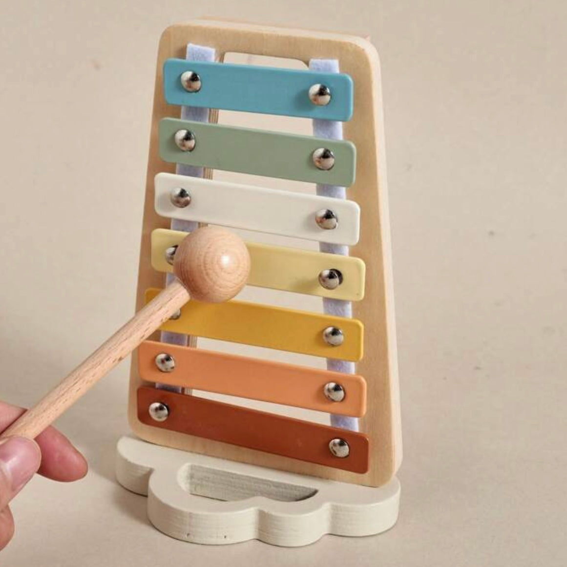 Musikinstrumente aus Holz für Kinder