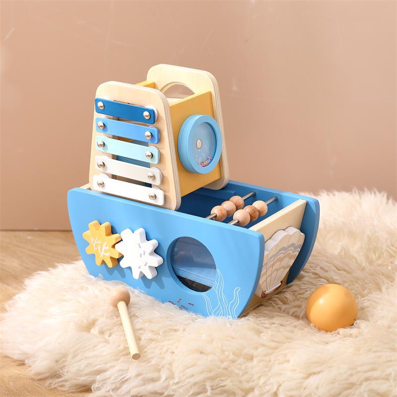 Schiff-Holzspielzeug Musikinstrument