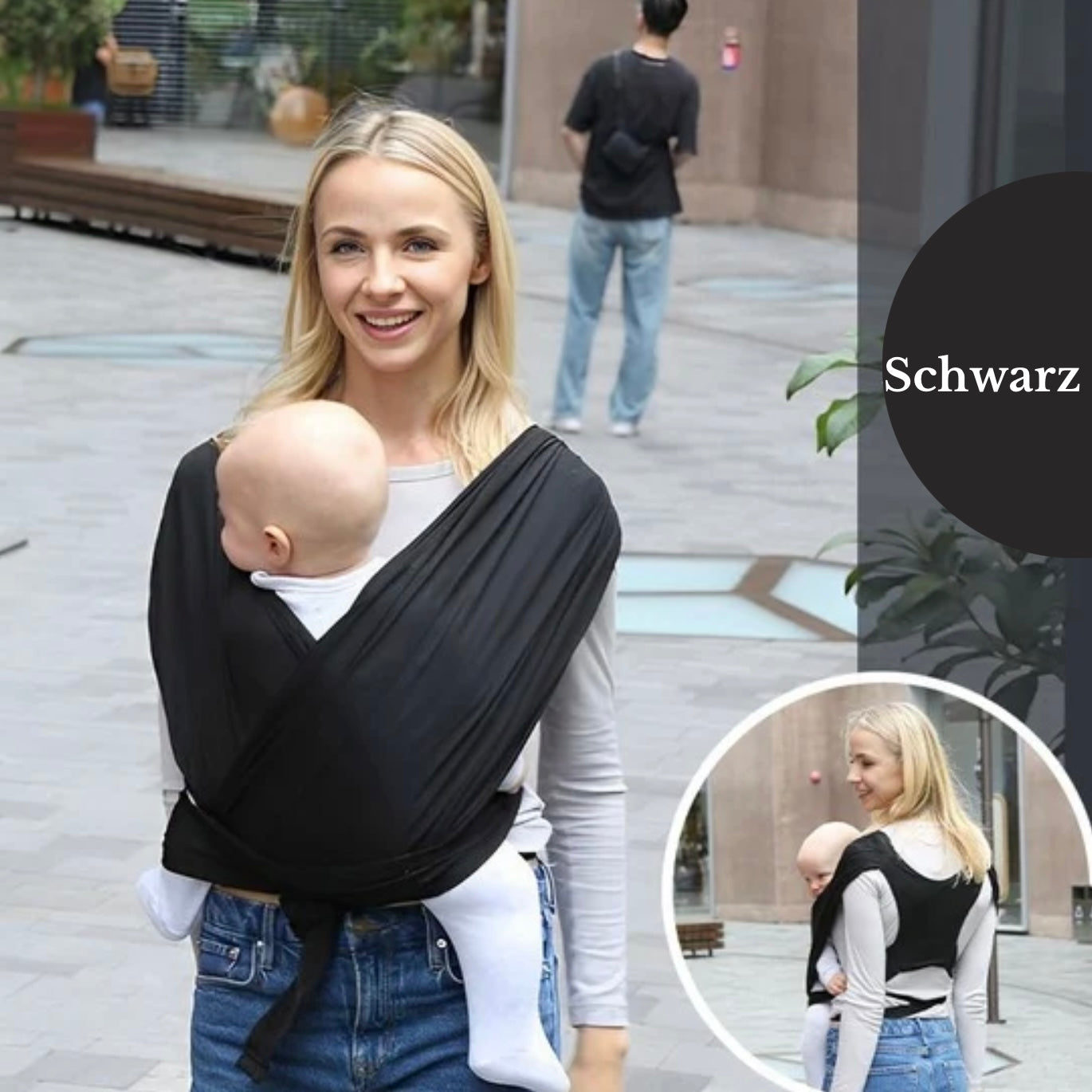 Traumhafter Babytragetuch