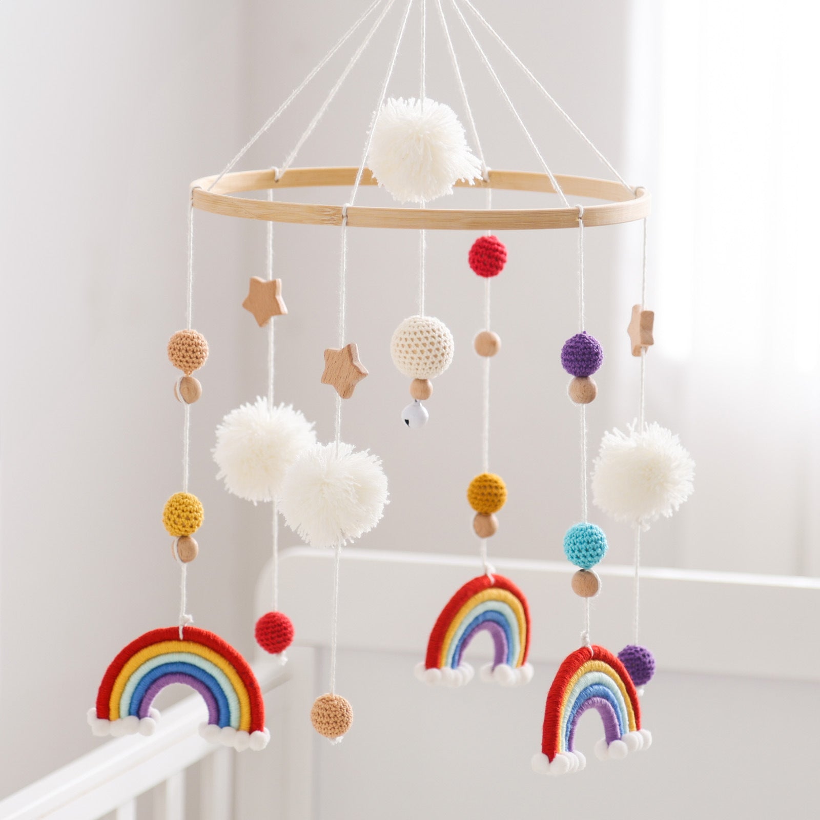 Regenbogenmelodie Babymobile