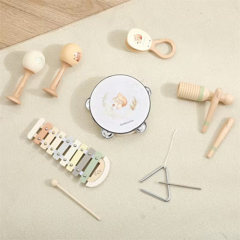 Montessori Musikset für Kinder aus Holz