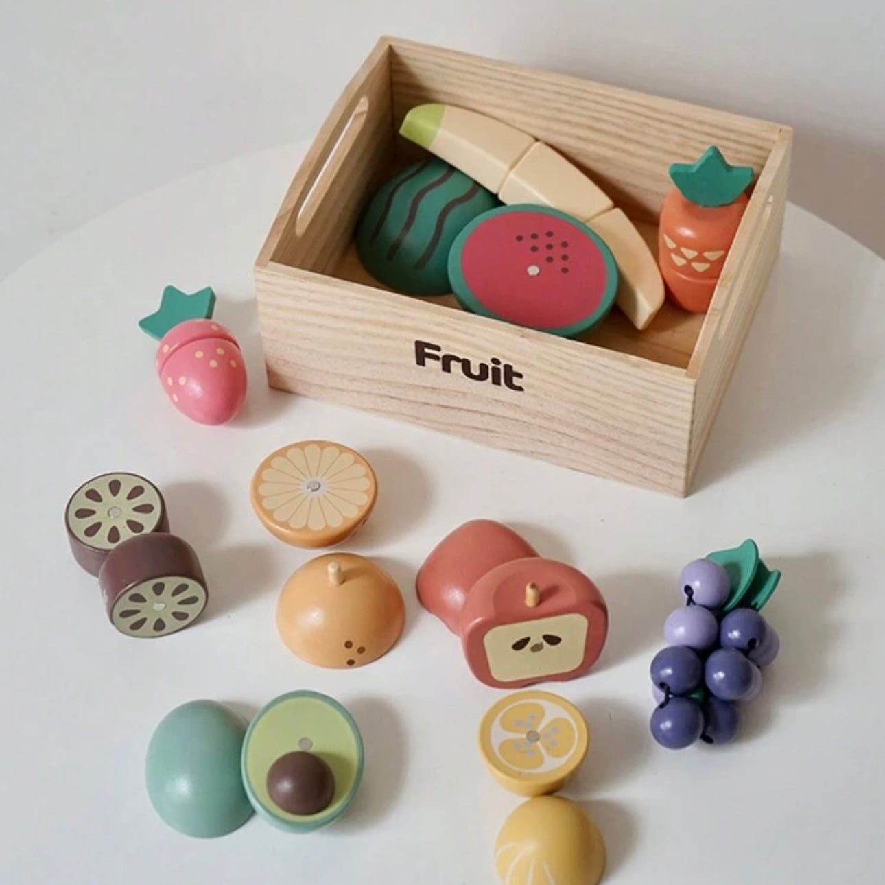 Montessori Obstkiste aus Holz