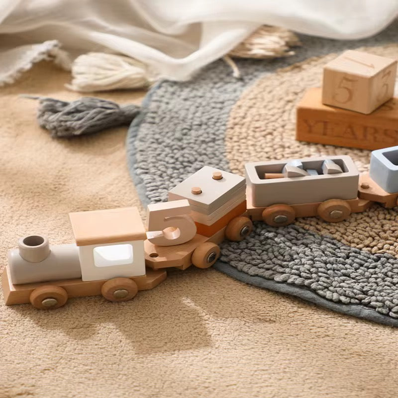 Montessori-Zugspielzeug🚂