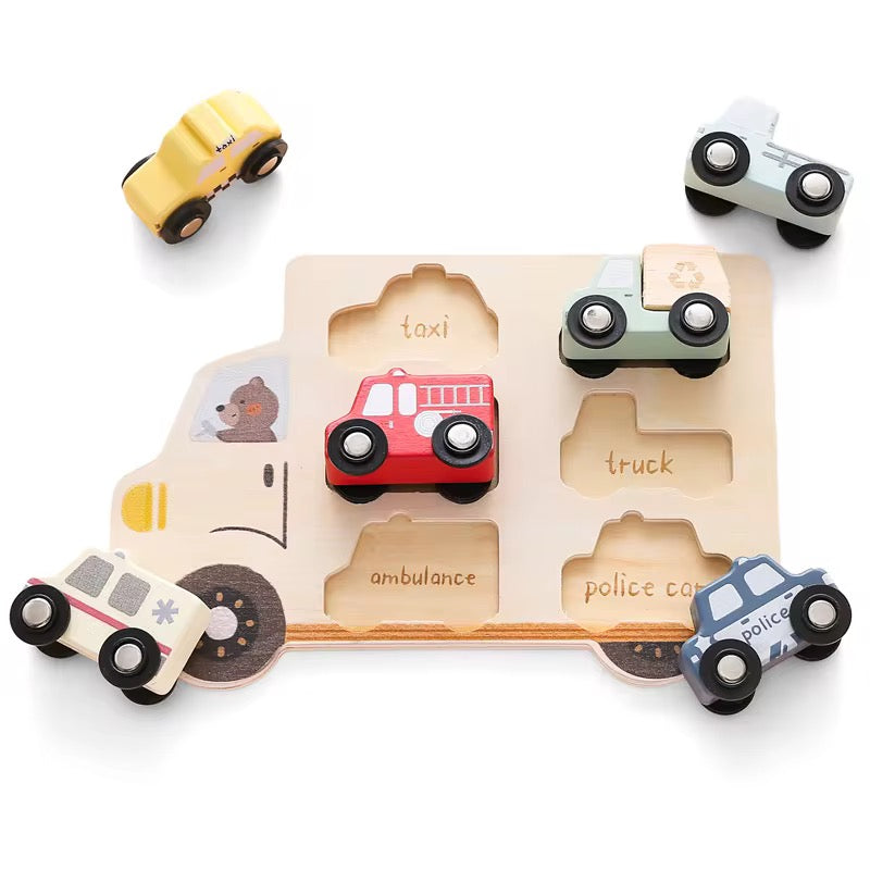 Auto-Steckpuzzle