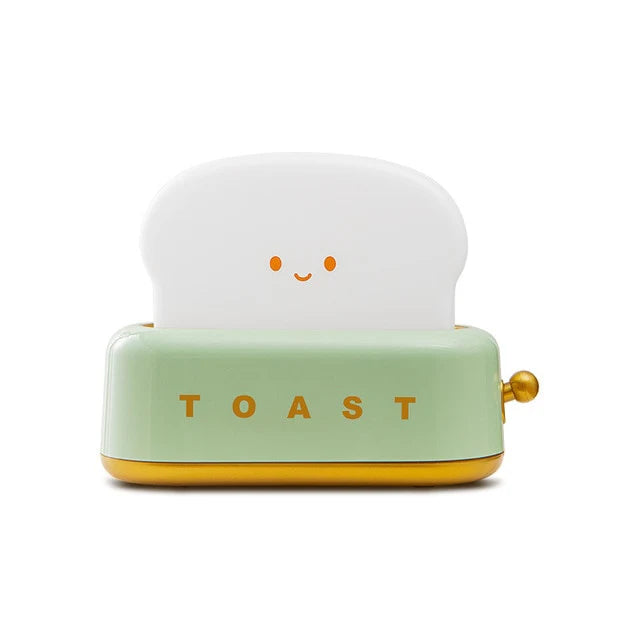 Toast-Nachttischlampe