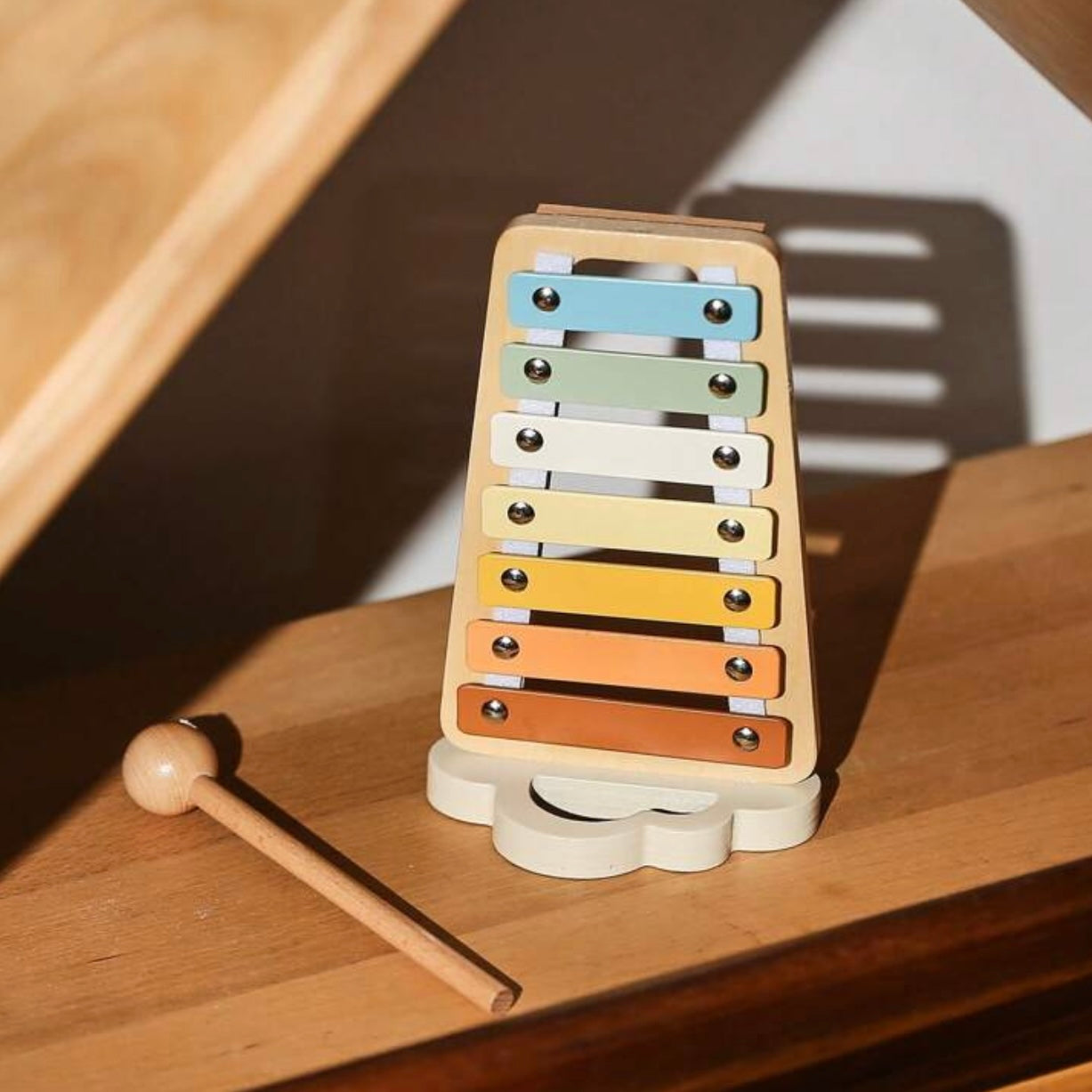 Musikinstrumente aus Holz für Kinder