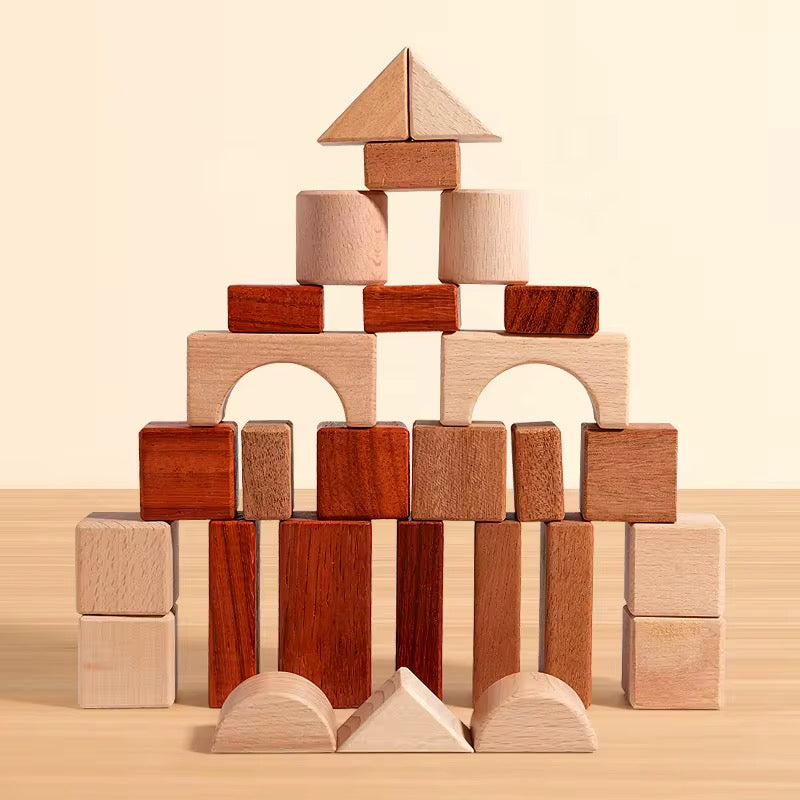 Zauberhafte Holz-Bausteine