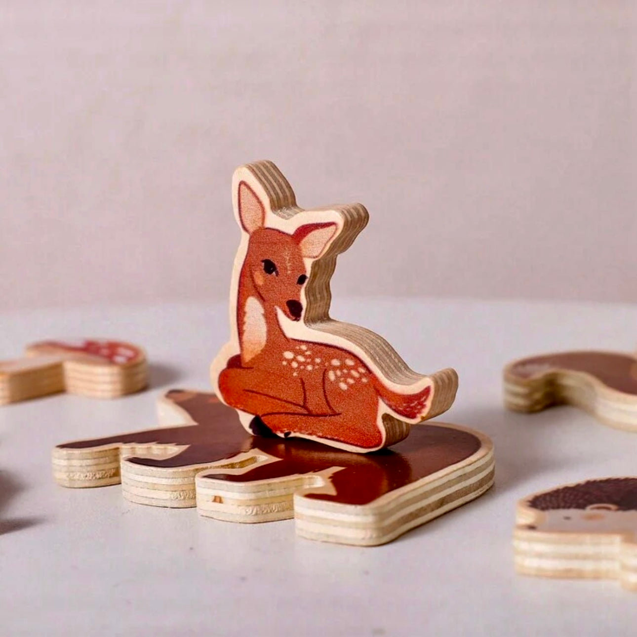 Wald Holz-Steckpuzzle