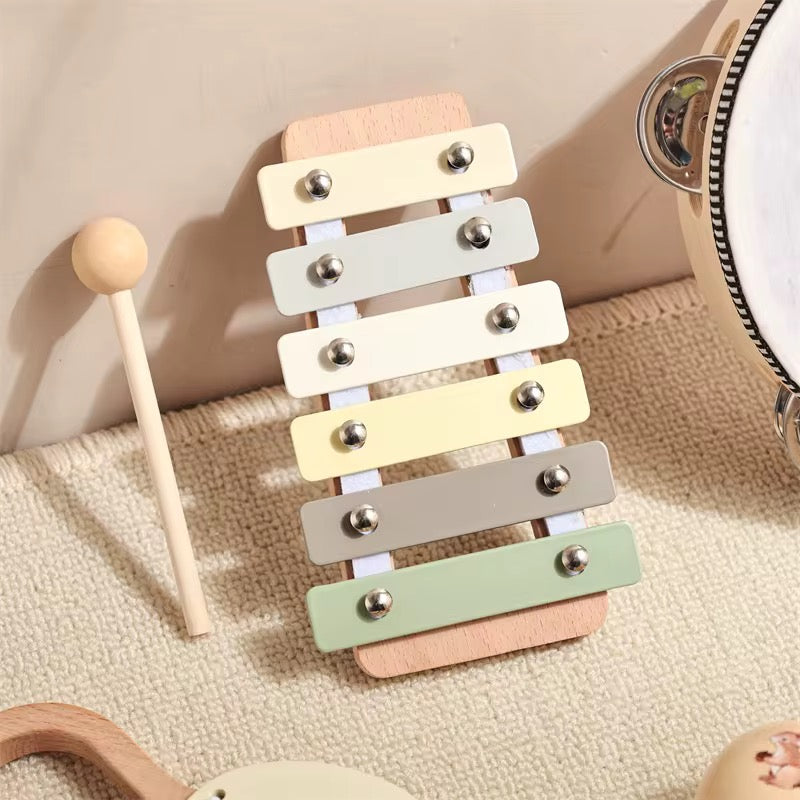 Montessori Holz-Musikset für Kinder