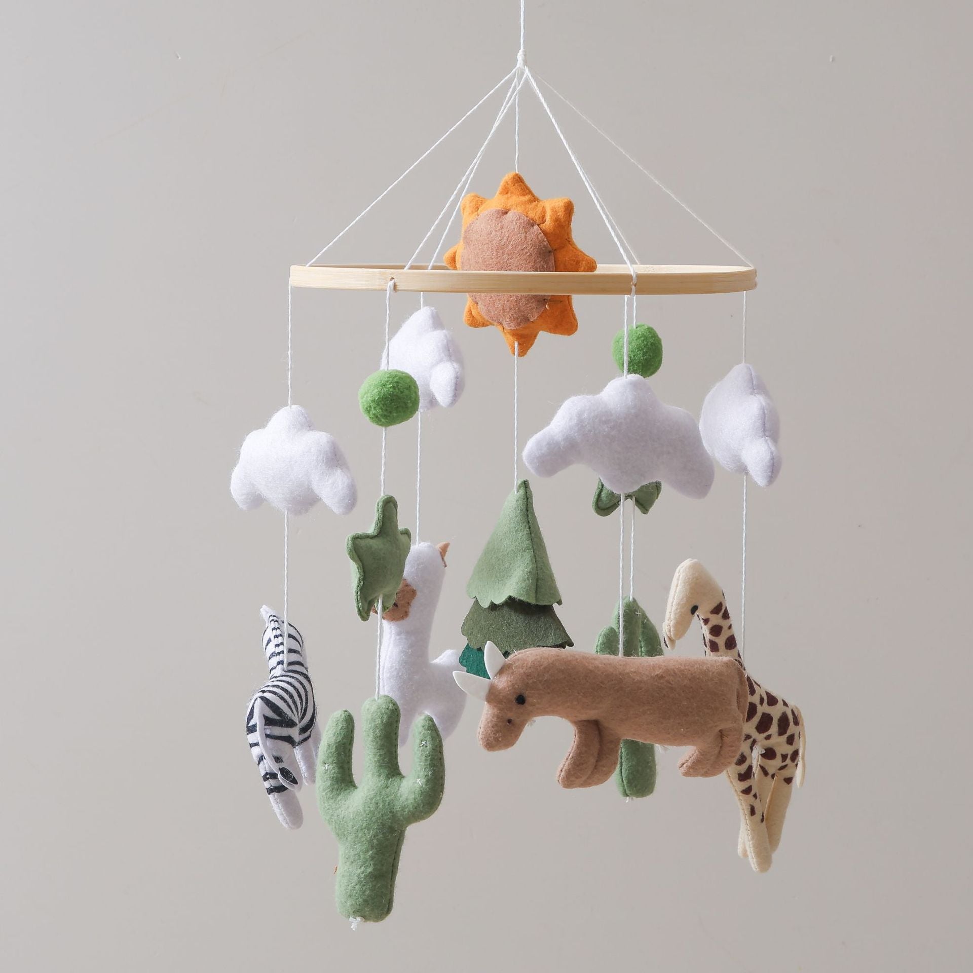 Dschungelfreunde Babymobile🐘🌞🌿