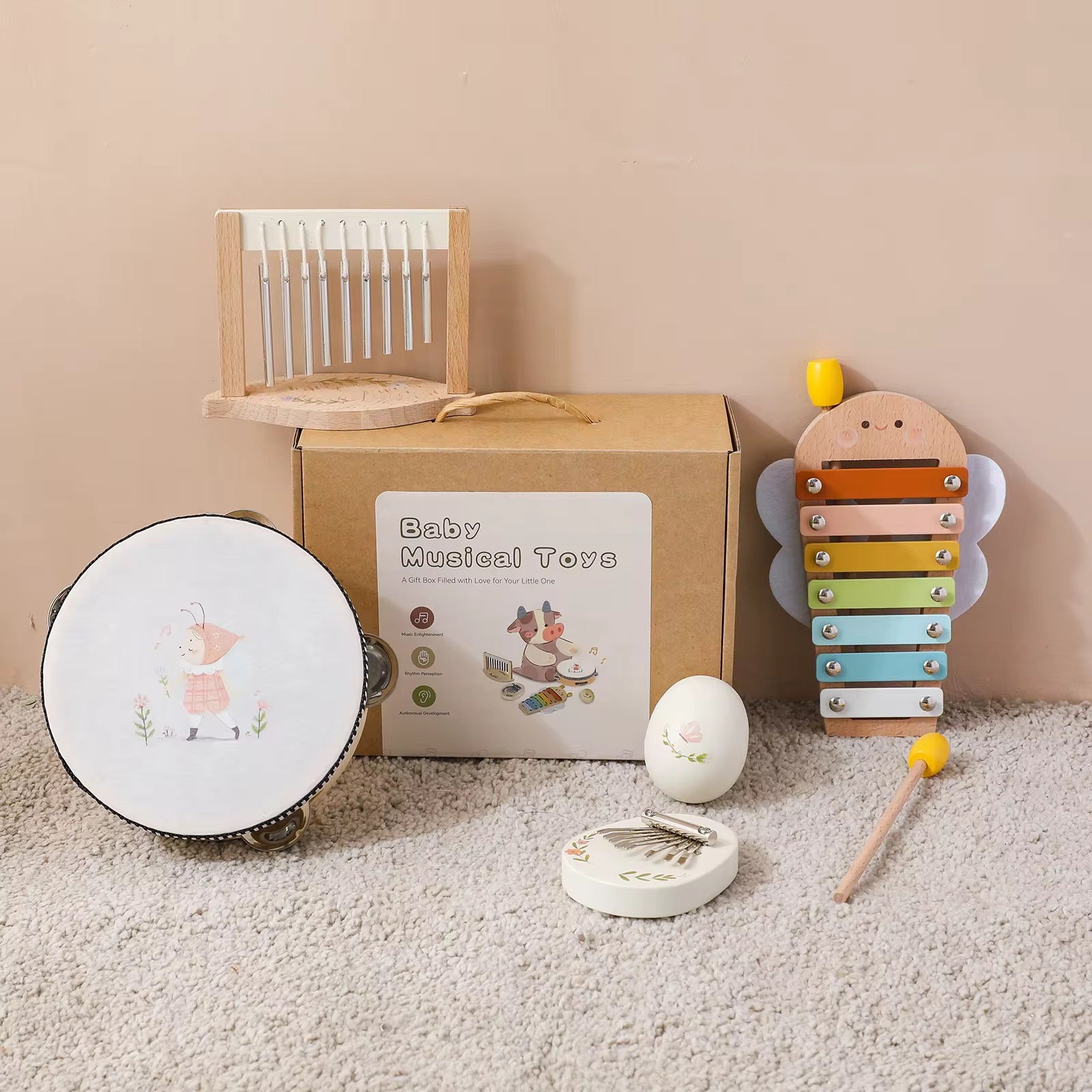 Montessori Musikinstrument für Babys