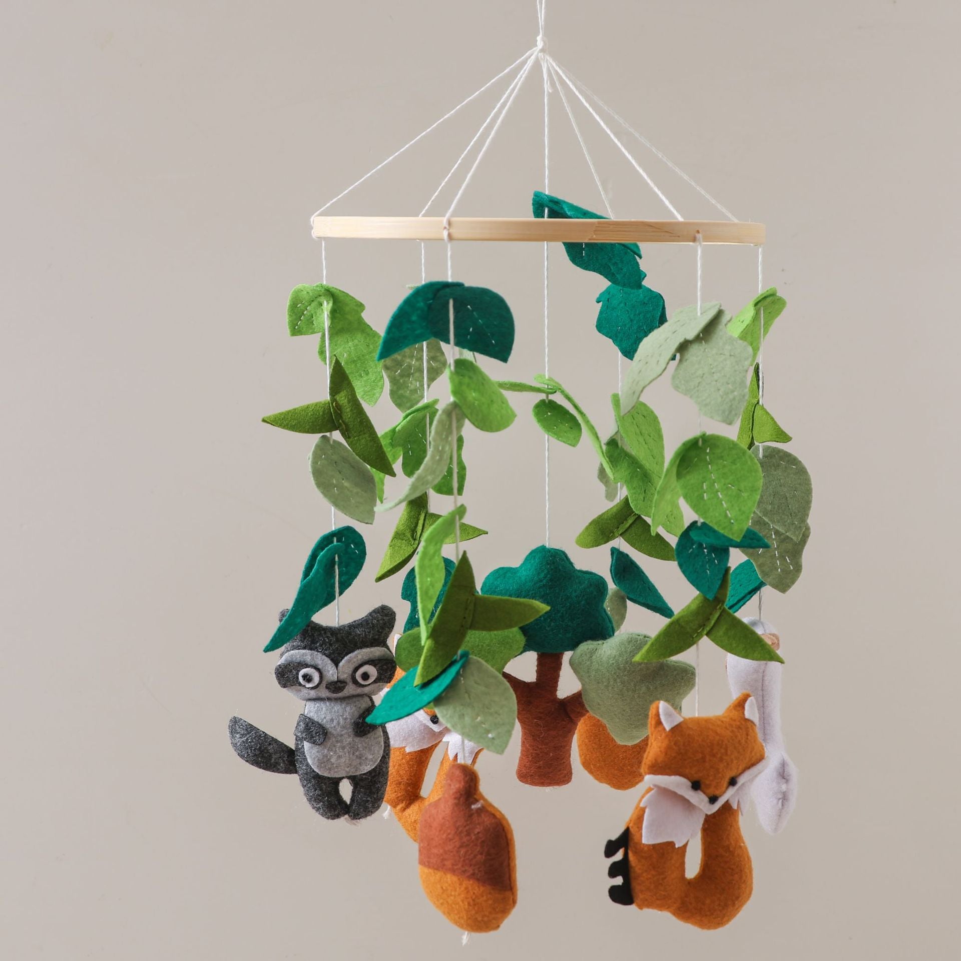 Waschbärwald Babymobile 🌳🦝
