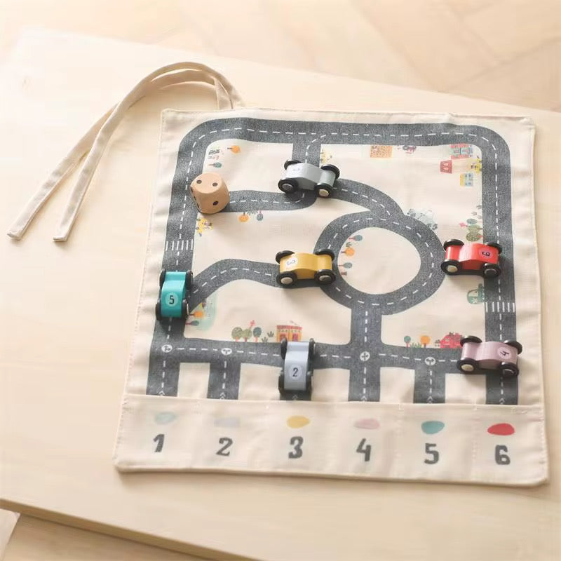 Auto Reisespiel für Kinder