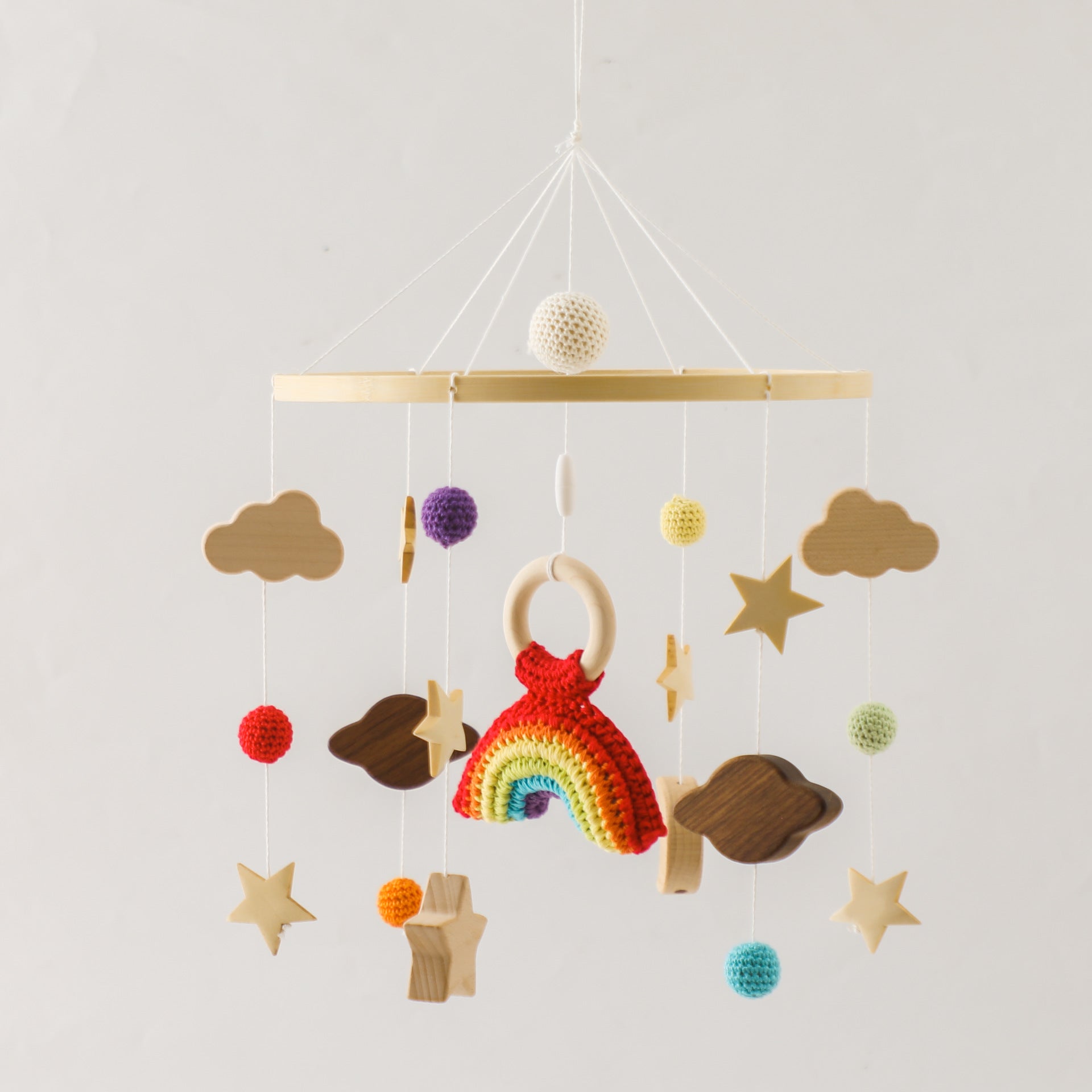 Regenbogenhimmel Babymobile