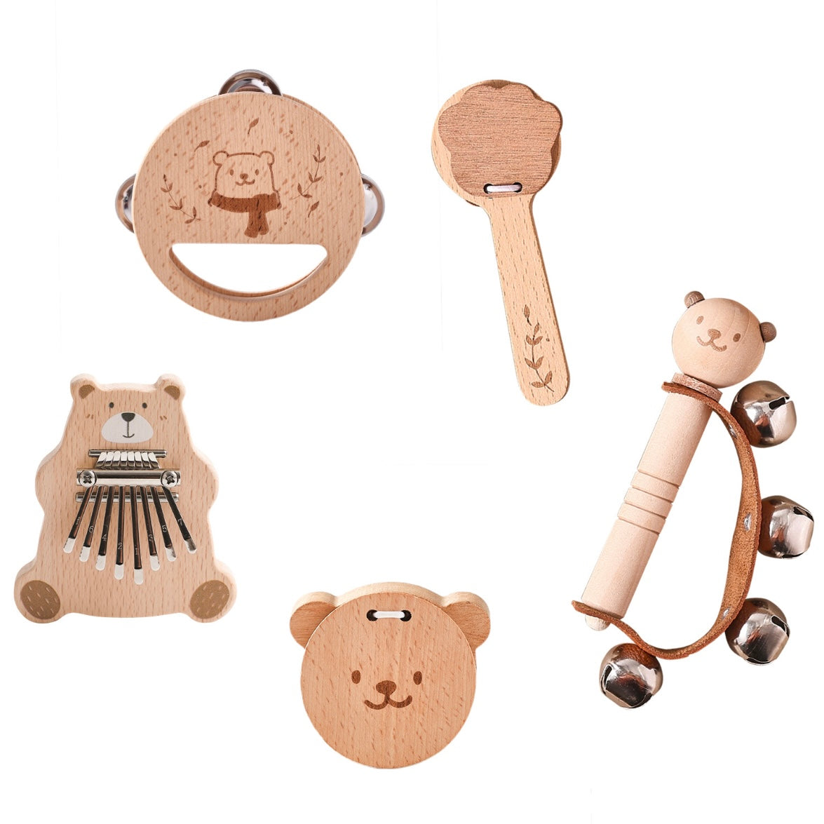 Musikspielzeug für Kleinkinder aus Holz