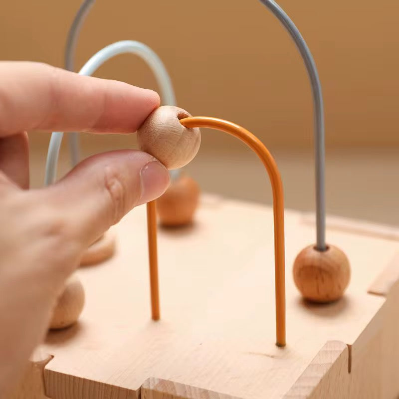 Montessori Holzsortierspiel für Kleinkinder