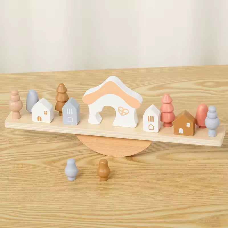 Montessori Balancierspiel aus Holz🌳🏠