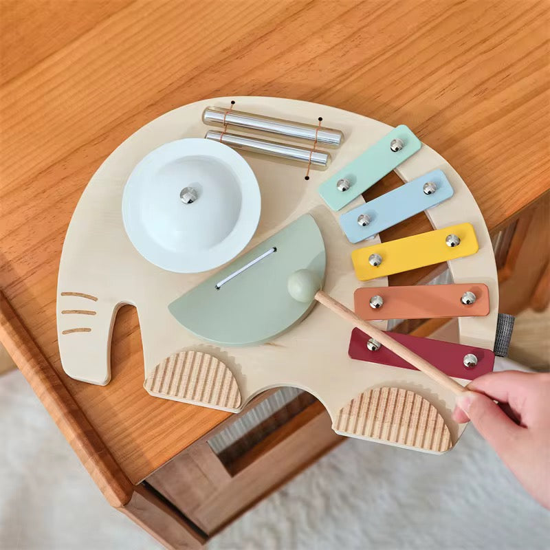 Xylophon-Holzinstrument Set für Kinder